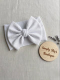 White bow